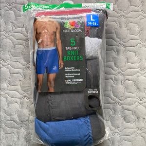 Men’s size L knit boxers